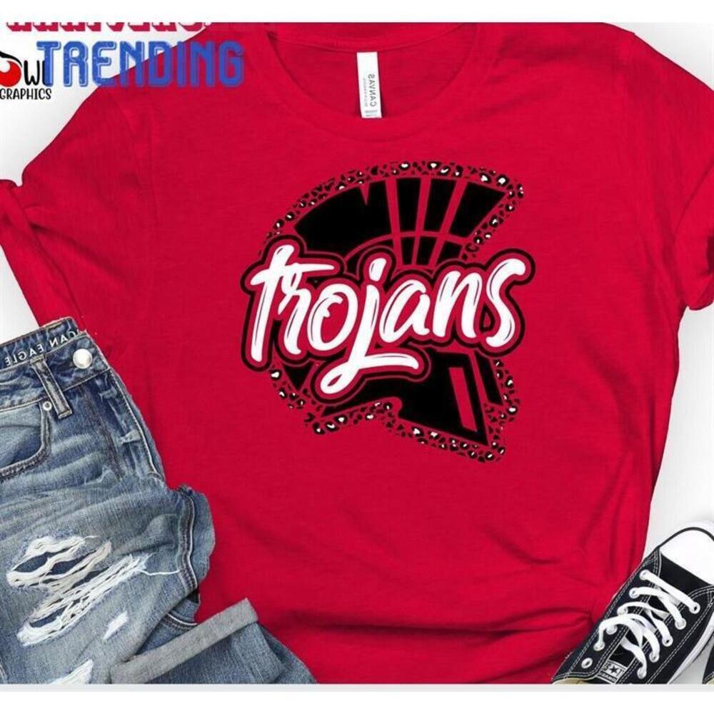 Trojan Shirt Tshirt Leopard Classic